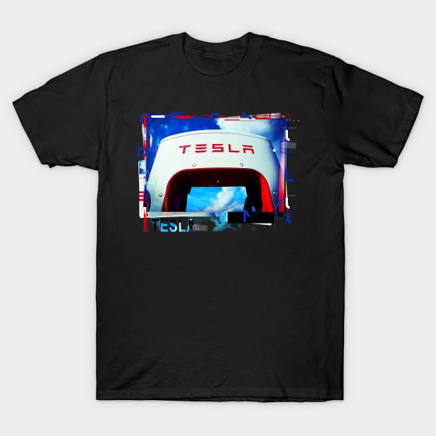 Tesla Supercharger T-Shirt by remixer2020